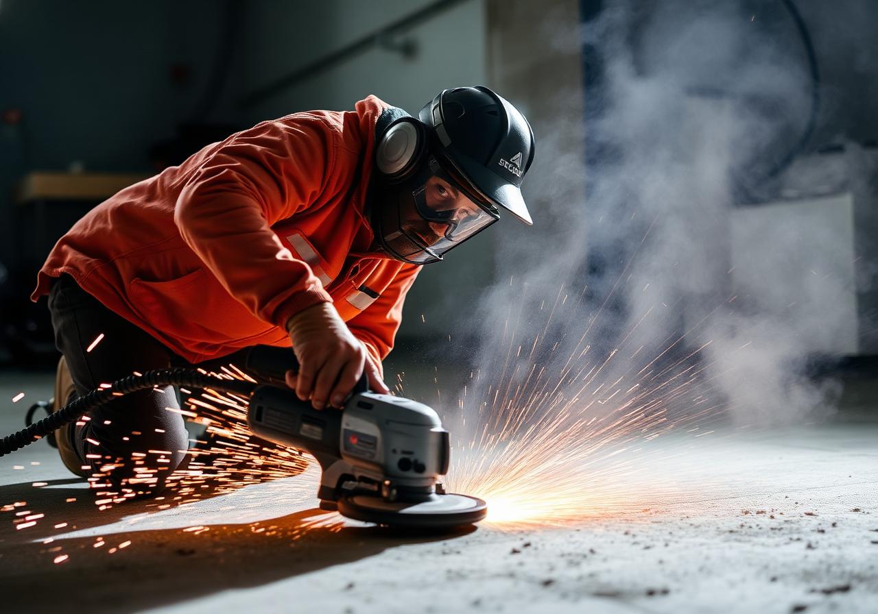 Diamond grinding surface preparation